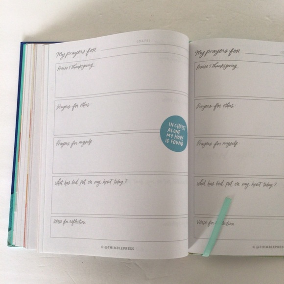 DAILY DEVOTION HARDBOUND GUIDED JOURNAL NWT - Picture 9 of 12